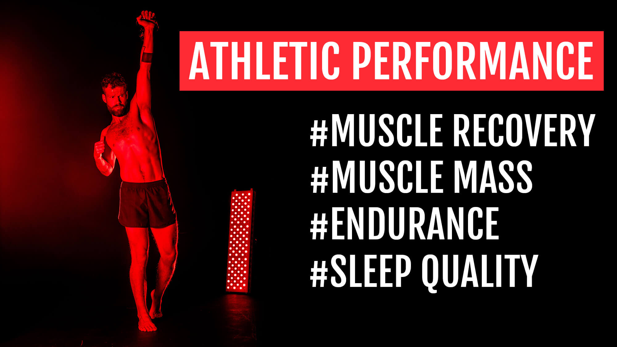 Athletic performance and red light therapy