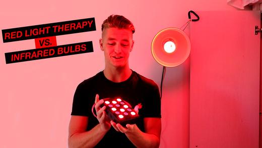 Red Light Therapy vs Infrared Bulbs